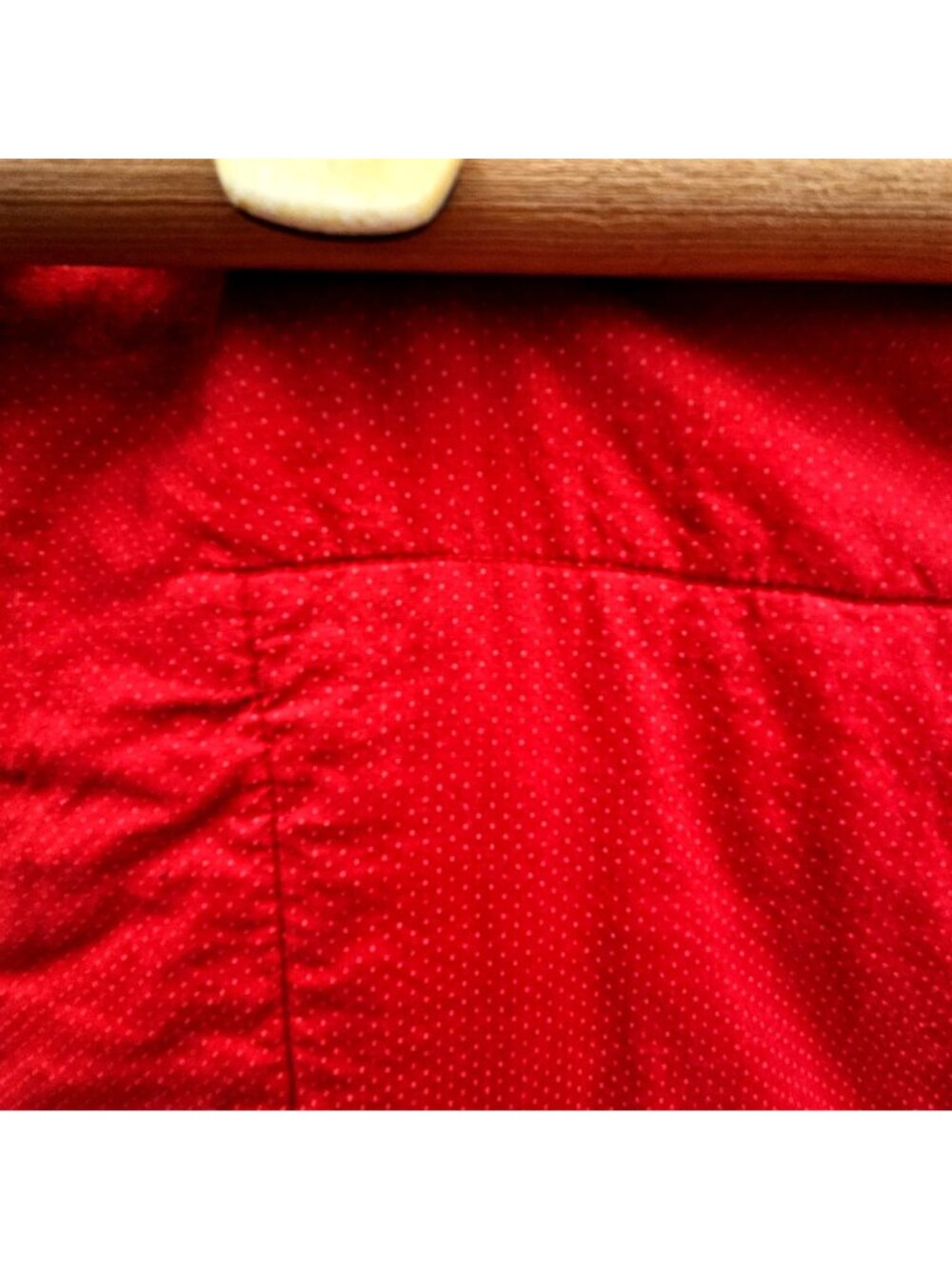 Heart Quilt Handmade Red Purple Cotton Applique 54x50 - Picture 10 of 15